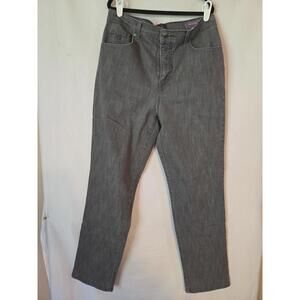 Vintage Gloria Vanderbilt Amanda Black Classic Jeans Size 8 28 Inseam